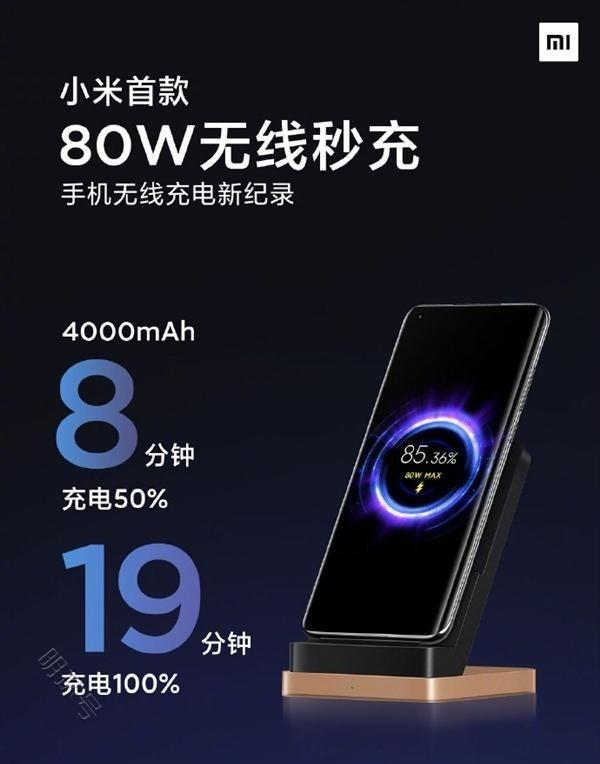 小米mix4无线快充再度进阶，标配120w+5000mah