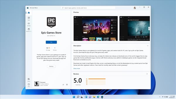 微软开放Windows商店第三方应用，首批含亚马逊、Epic