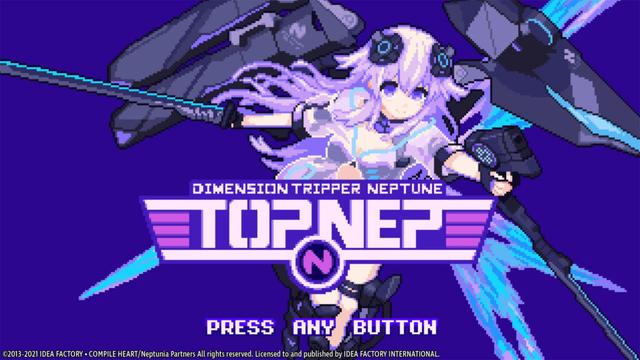 清版射击游戏《维度游者海王星：TOP NEP》公布 登陆PC