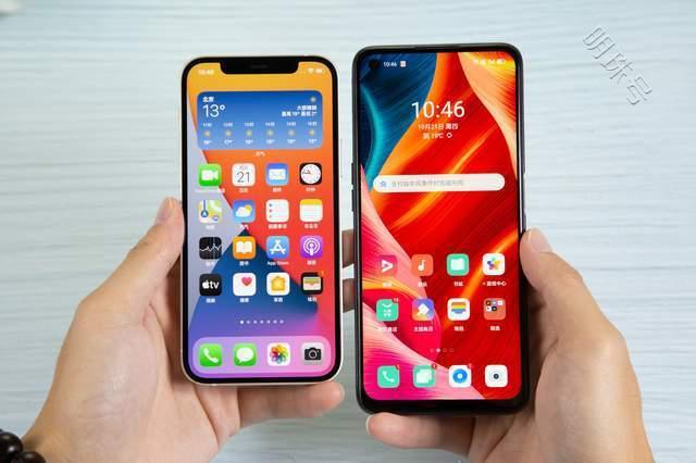 oppok9s质感与流畅度对比iphone12对比