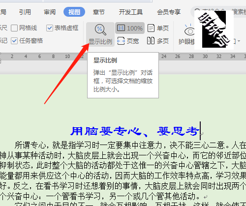 软件默认的页面比例是100%，怎样调整？