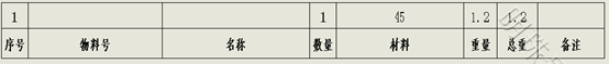 solidworks日常绘图方法明细表数量指零部件明细表数量