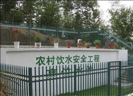 农村饮用水安全工程无线上水方案示意图