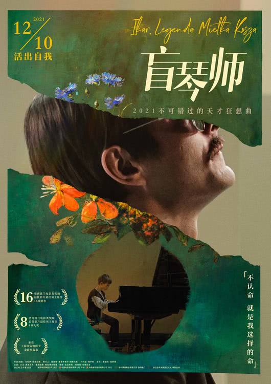 《盲琴师》12月10日全国上映，盲人钢琴家高光时刻令人振奋