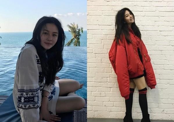 邱淑贞大女儿沈月近照曝光，一颦一笑倾国倾城