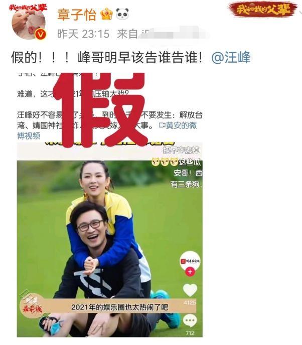 章子怡否认离婚传闻，网友：造谣没底线