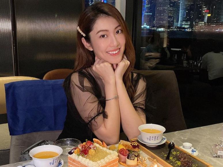 tvb女星谢芷伦晒婚礼照宣布结婚喜讯，谢谢你完美生命