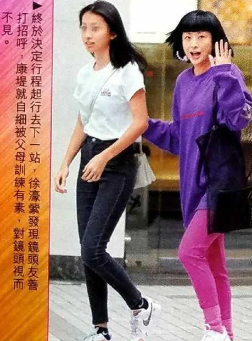 陈奕迅女儿近照曝光，她脚上穿7万多长靴，网友：好奢侈