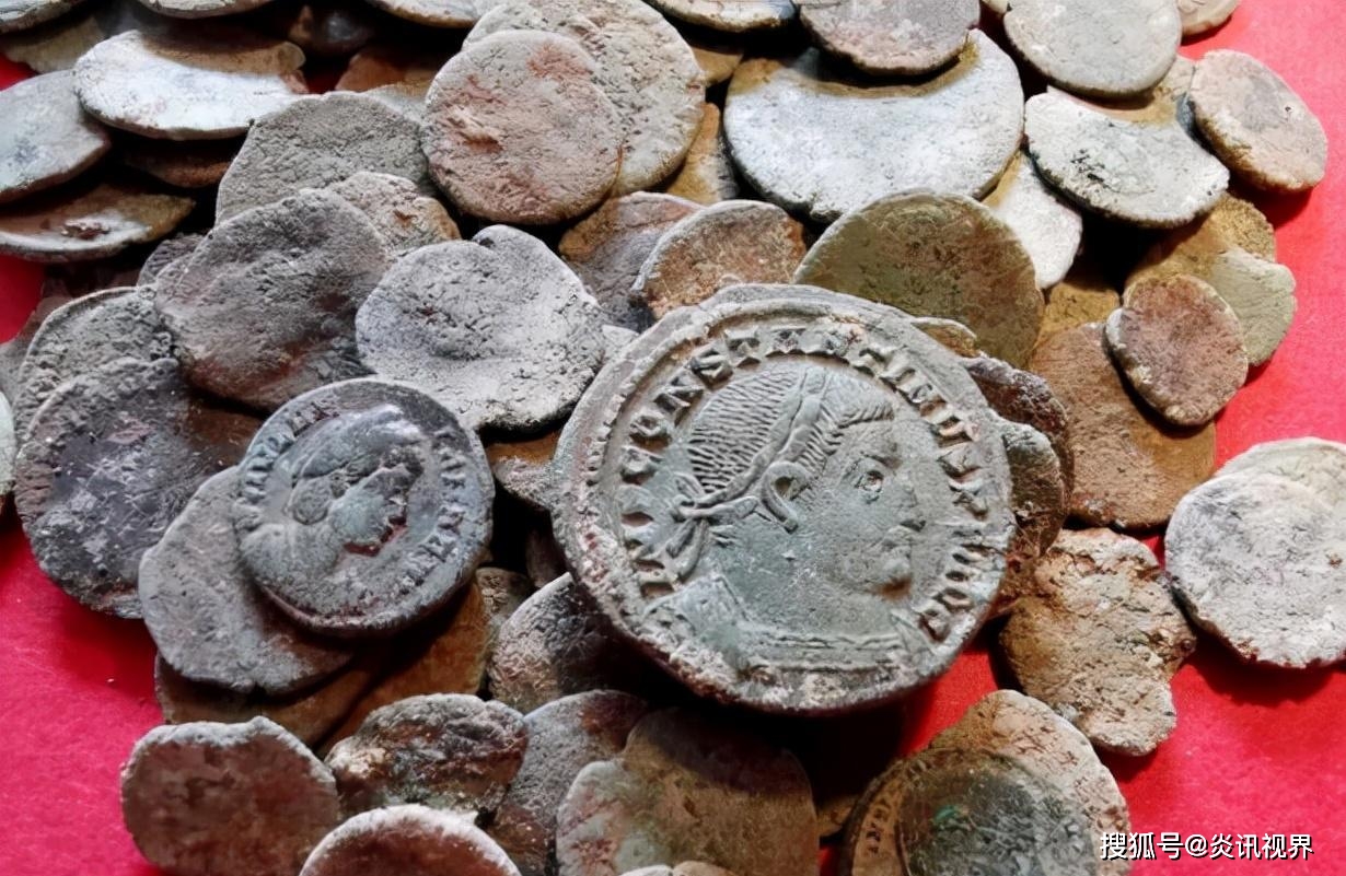 西班牙北部发现209枚罗马硬币