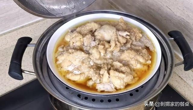 粉蒸鸡块容易做吗？不长肉还解馋