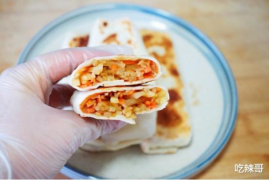 土豆丝卷饼的烹饪技巧，土豆丝和胡萝卜丝卷饼的做法