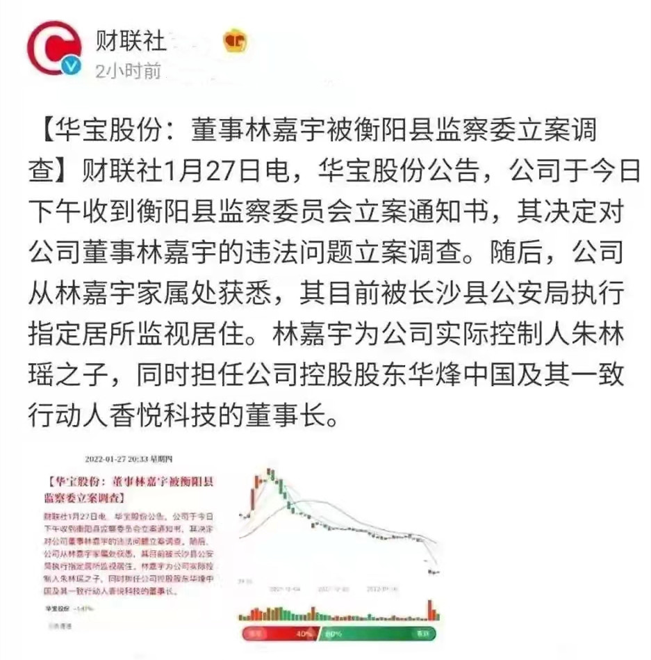 qg老板林嘉宇被立案调查，ag月光发了一条动态进行内涵