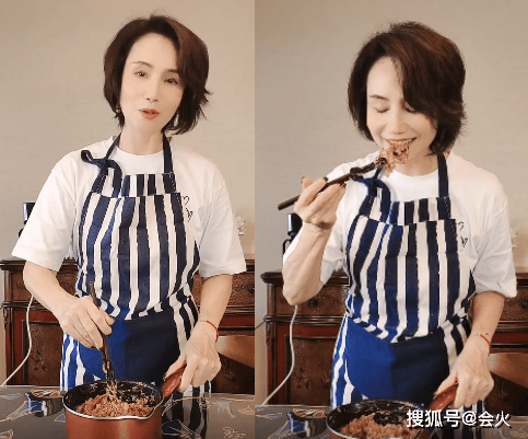 61岁央视主持人徐俐晒包饺子视频，豪宅内装修简单品味十足