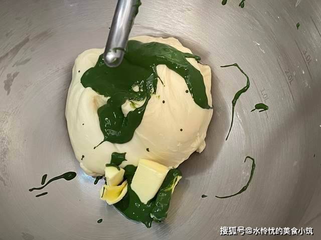 抹茶蜜豆车轮吐司，颜值与美味并存