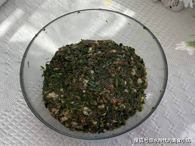 玉米面海菜包子，健康低脂，味道鲜美巨好吃，吃得放心