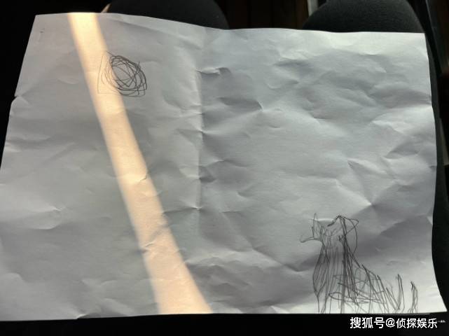 黄磊晒多妹最新画作，弟弟和二姐多妹都是古灵精怪的小可爱