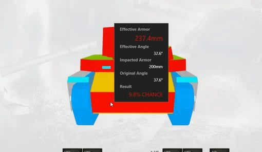 《坦克世界》正面等效装甲优点和缺点