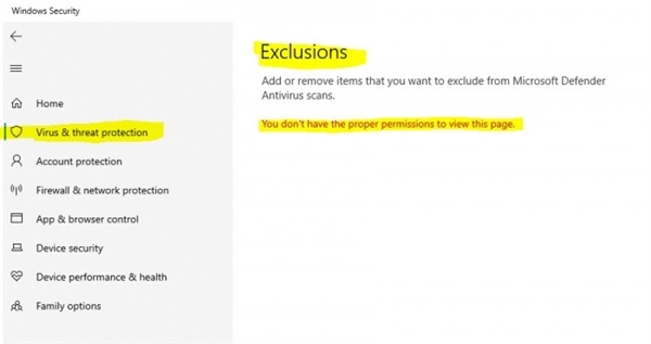 微软对windowsdefender权限进行重要改变