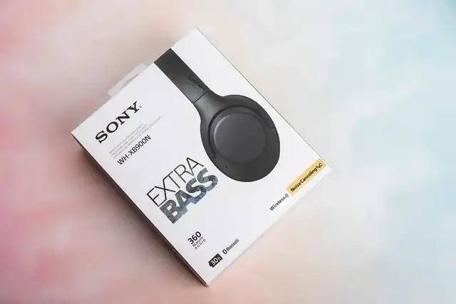 索尼wh-xb900n重低音蓝牙降噪耳机