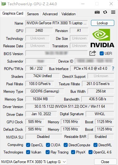 110w版本rtx3080ti性能究竟如何