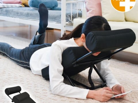 日本三工公司发布了一款“趴枕”