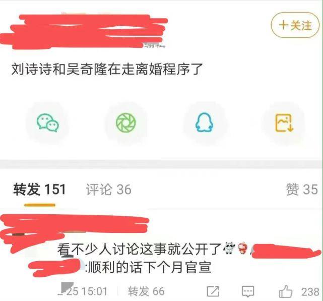 网曝吴奇隆刘诗诗离婚，下个月官宣，网友：半信半疑