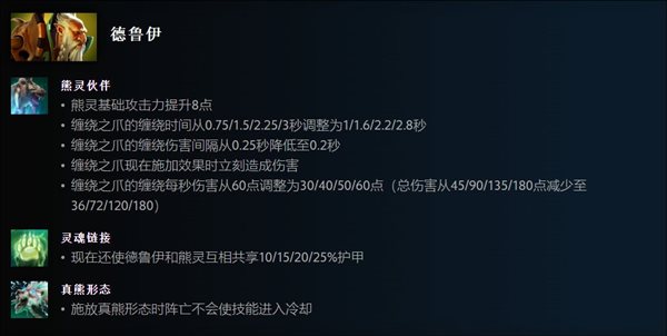 《dota2》7.31版本更新：德鲁伊、小小、米波成新宠