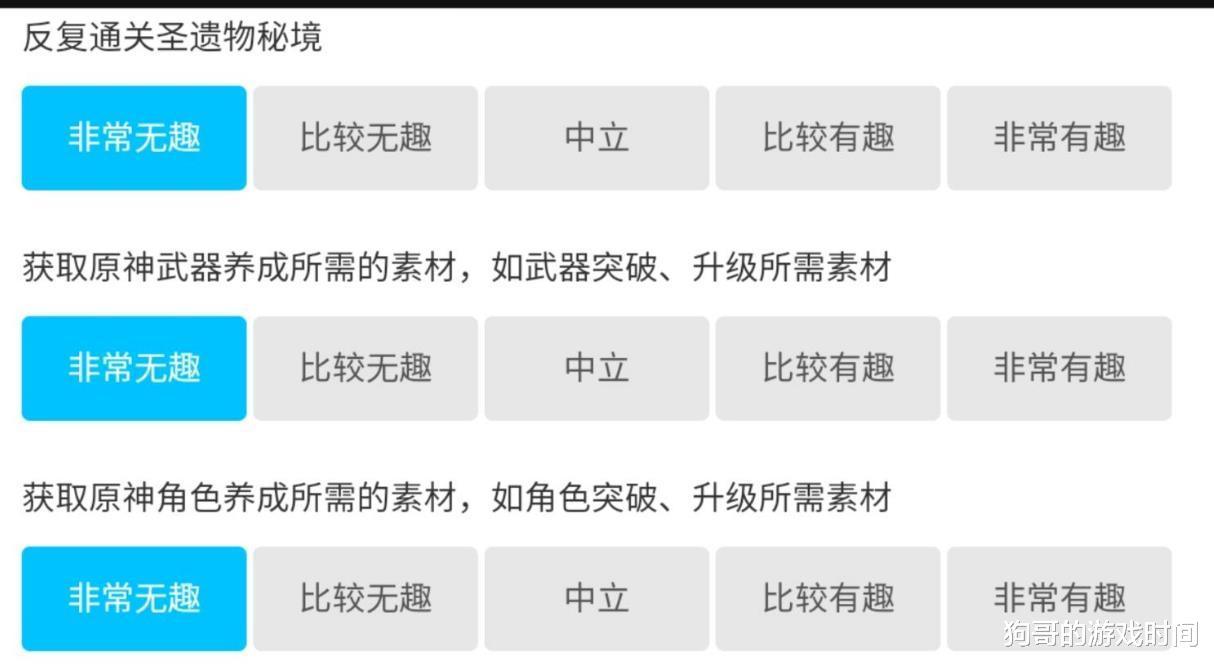 原神：新问卷又来了，网友给八重提5个修改方案，官方真的听吗？