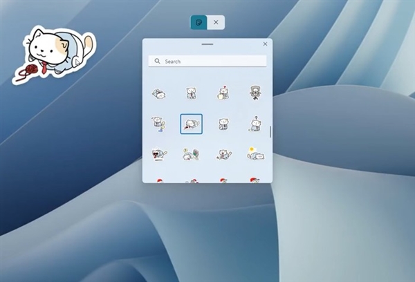 Win11桌面升级：全新玩法桌面贴纸上手体验