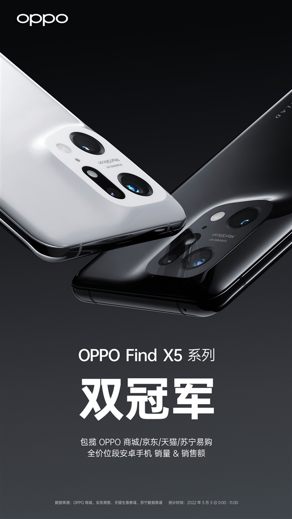 oppofindx5系列首销战报公布，起售价3999元