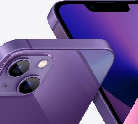 iphone13紫色渲染图曝光，网友曝光新配色