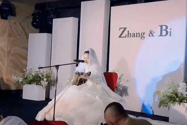 《中国好声音》毕夏张恒远大婚，毕夏胳膊纹身抢镜