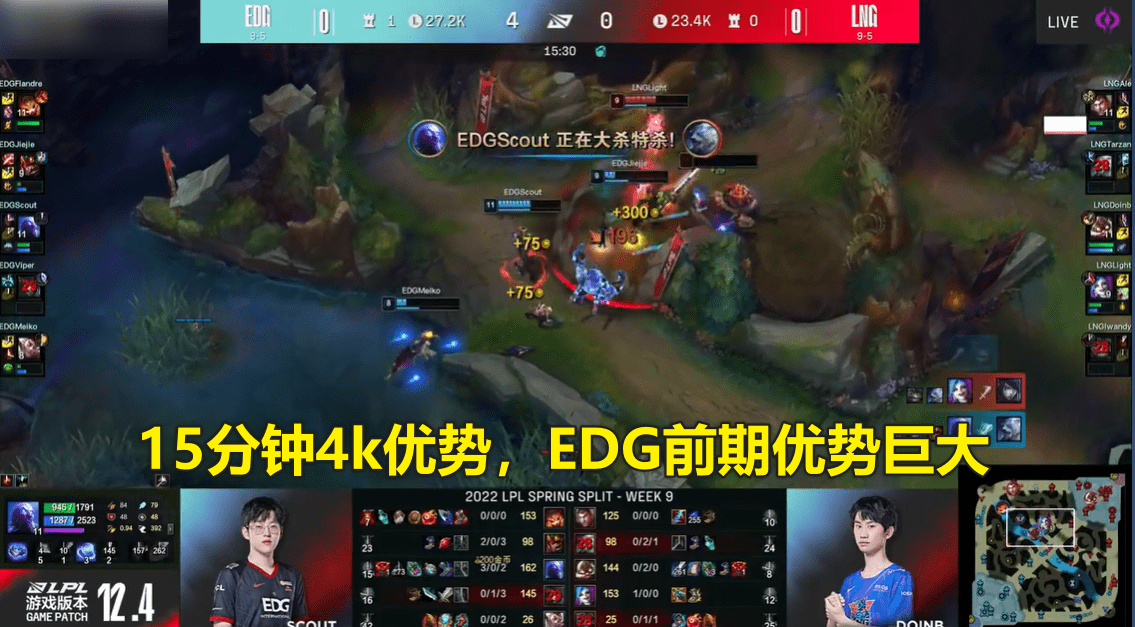 lpl：圣枪哥躺输局，light亚运ad稳了