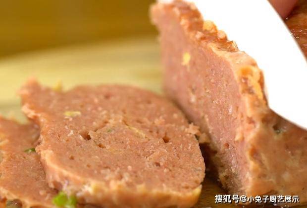 简约版午餐肉，成品风味之鲜嫩，还望喜欢