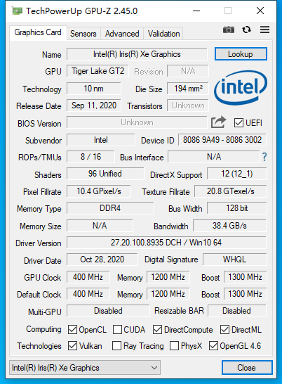 GPU-Z神软升级2.45.0