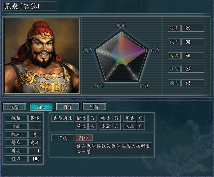 三国志11：这几位武将能够“单防”关羽！