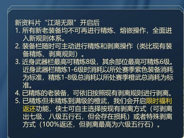 《剑网3》全新精炼系统曝光未精练满级橙武全额剥离