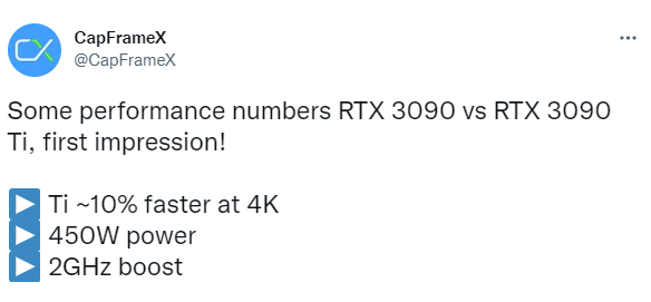 rtx3090ti发布，功耗和供电更是“飞跃”