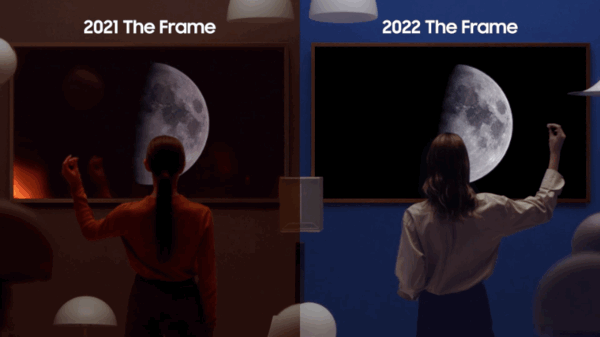 三星2022款画壁电视开启预售售价6370元