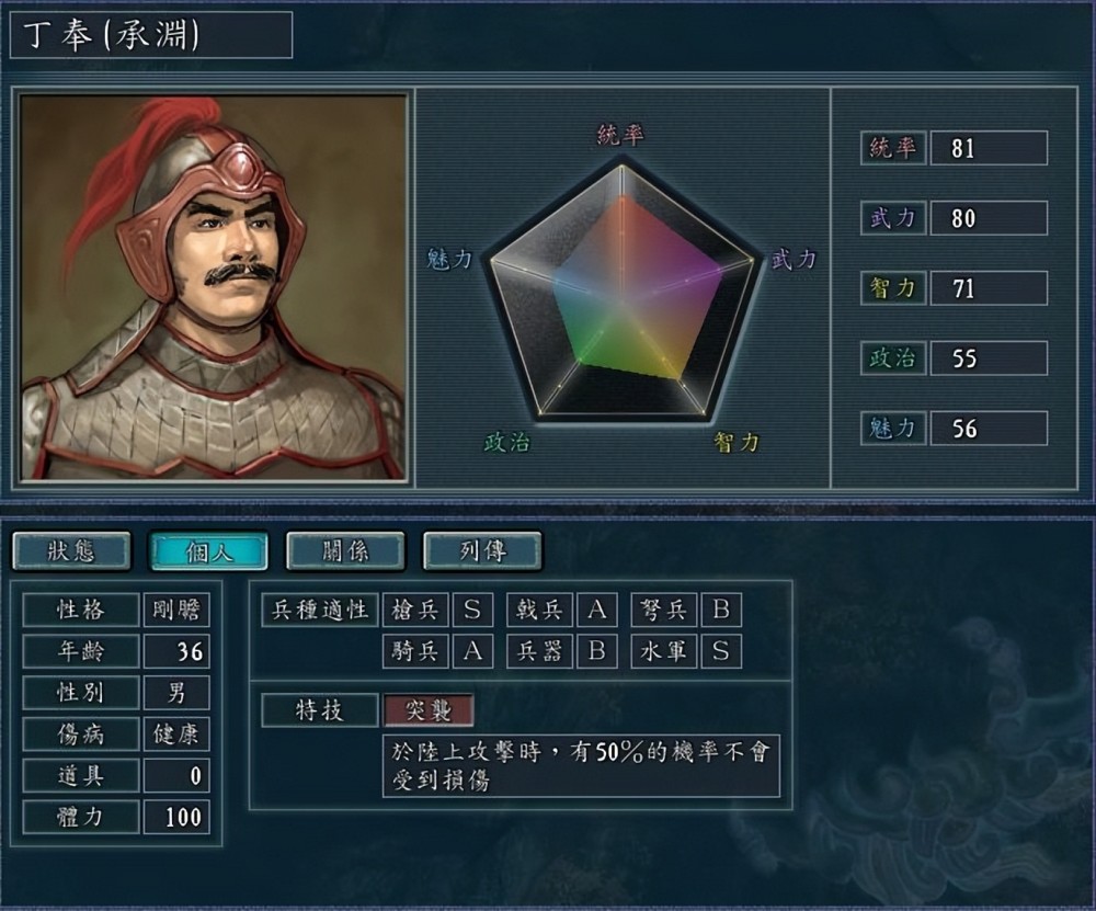 三国志11：能力不凡且寿命超长的武将，丁奉比廖化还久