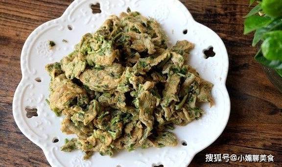 小时候的味道，香椿炒鸡蛋，每年都会买上几次