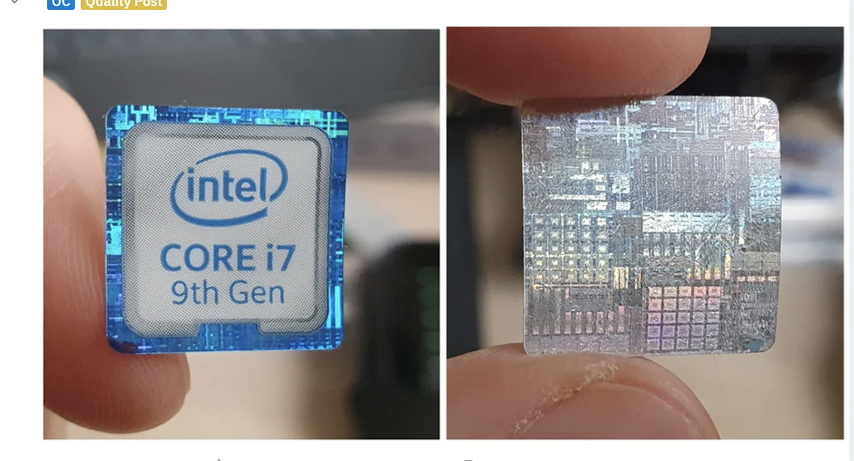如果你弄丢了“Intel Inside”贴纸可以免费给你补回