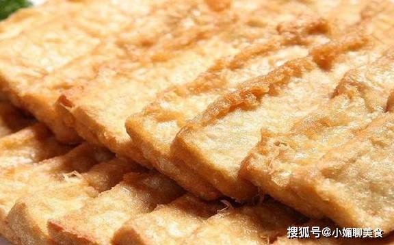 煎豆腐的正确打开方式，豆腐外酥里嫩、又软又有点较劲儿