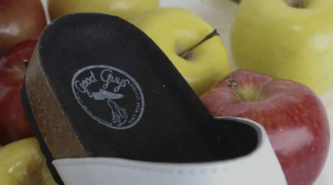 从苹果残渣变成鞋子包包