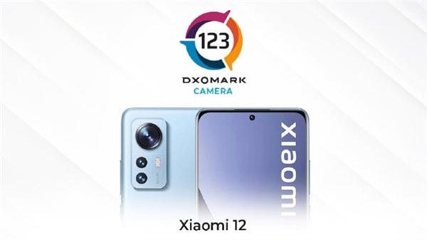 dxomark公布小米12标准版拍照评分，位列第14名