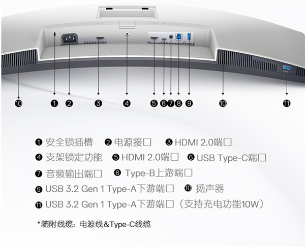 戴尔推出34寸曲面带鱼屏显示器s3423dwc