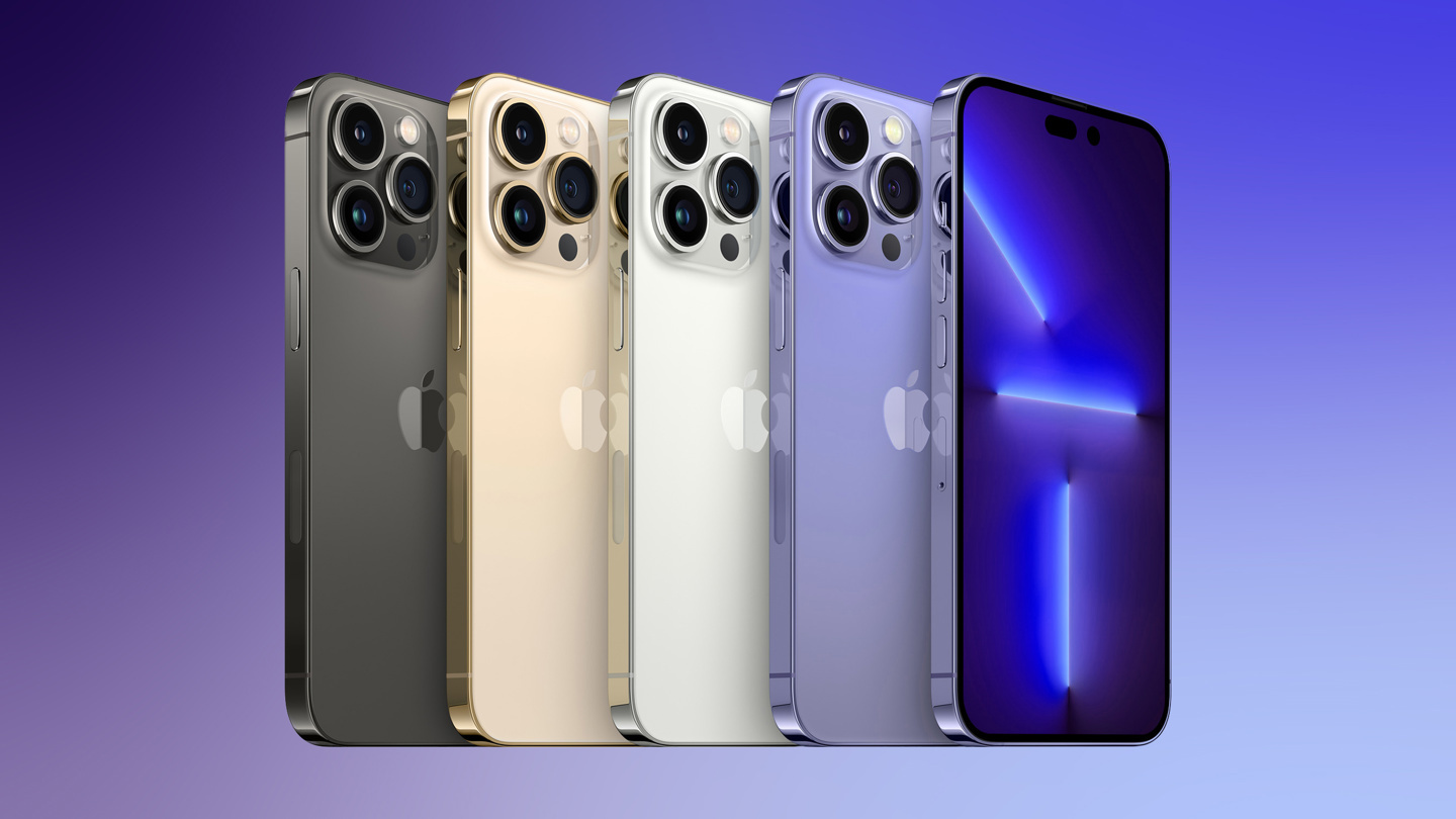 苹果iPhone 14/Pro支持全新可变色紫色