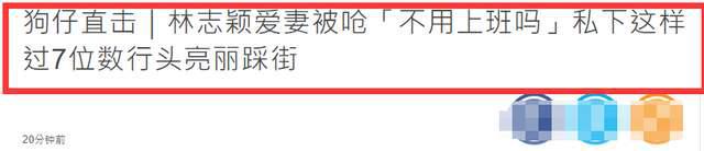 林志颖娇妻陈若仪外出洗头太壕气！挎包20多万元，鞋子近一万元