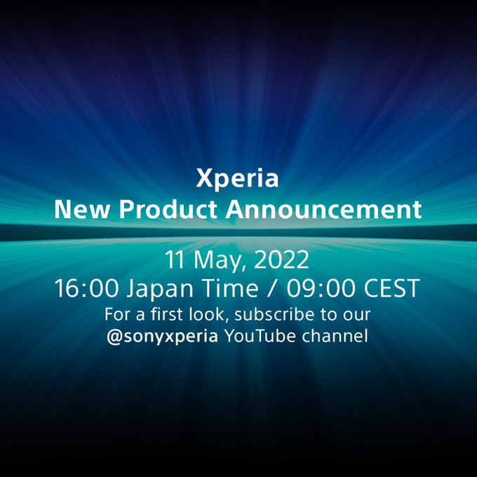 索尼xperia1iv发布会预告：5月11日举办