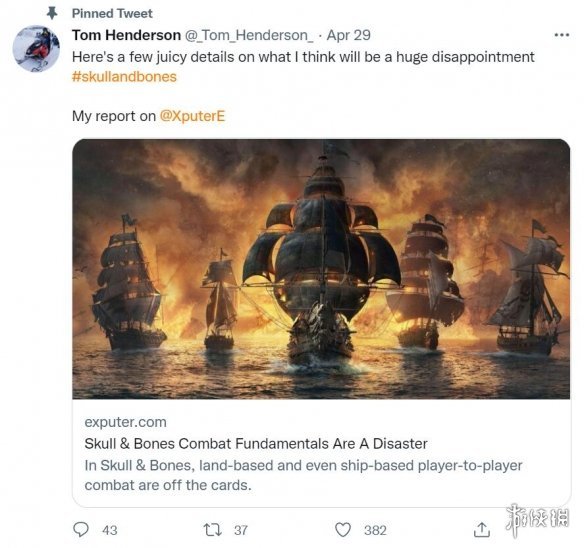|《碧海黑帆》只有海战玩法，战斗系统可能令人失望